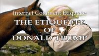 The Etiquette of Donald Trump