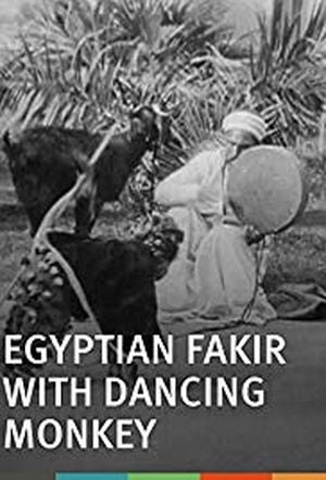 Egyptian fakir with dancing monkey