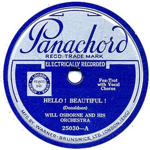 Hello ! Beautiful ! / When You Were The Blossom Of Buttercup Lane (Single)