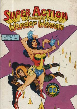 Les amazones attaquent Atlantis - Super Action avec Wonder Woman, tome 1