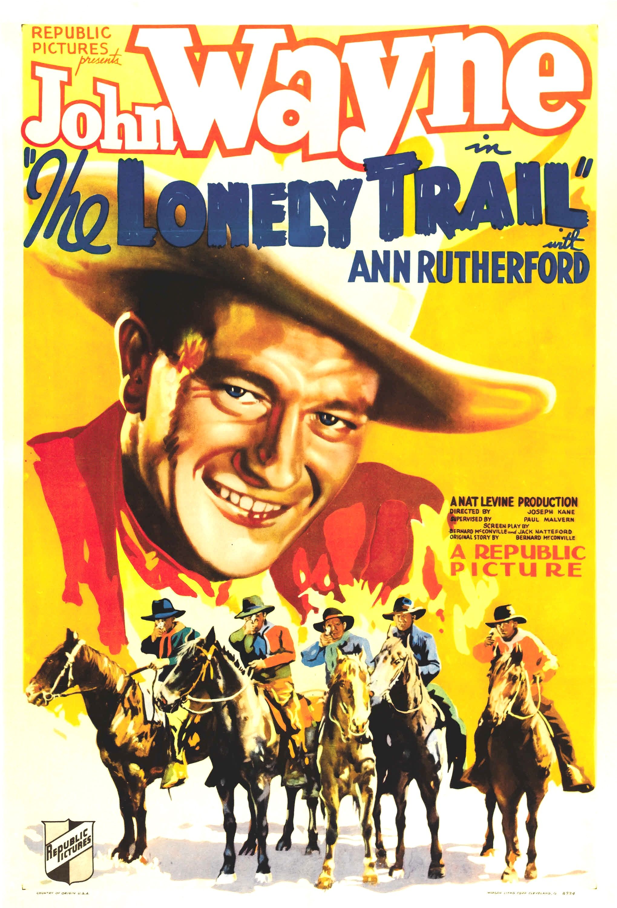 Одинокая тропа the lonely trail 1936