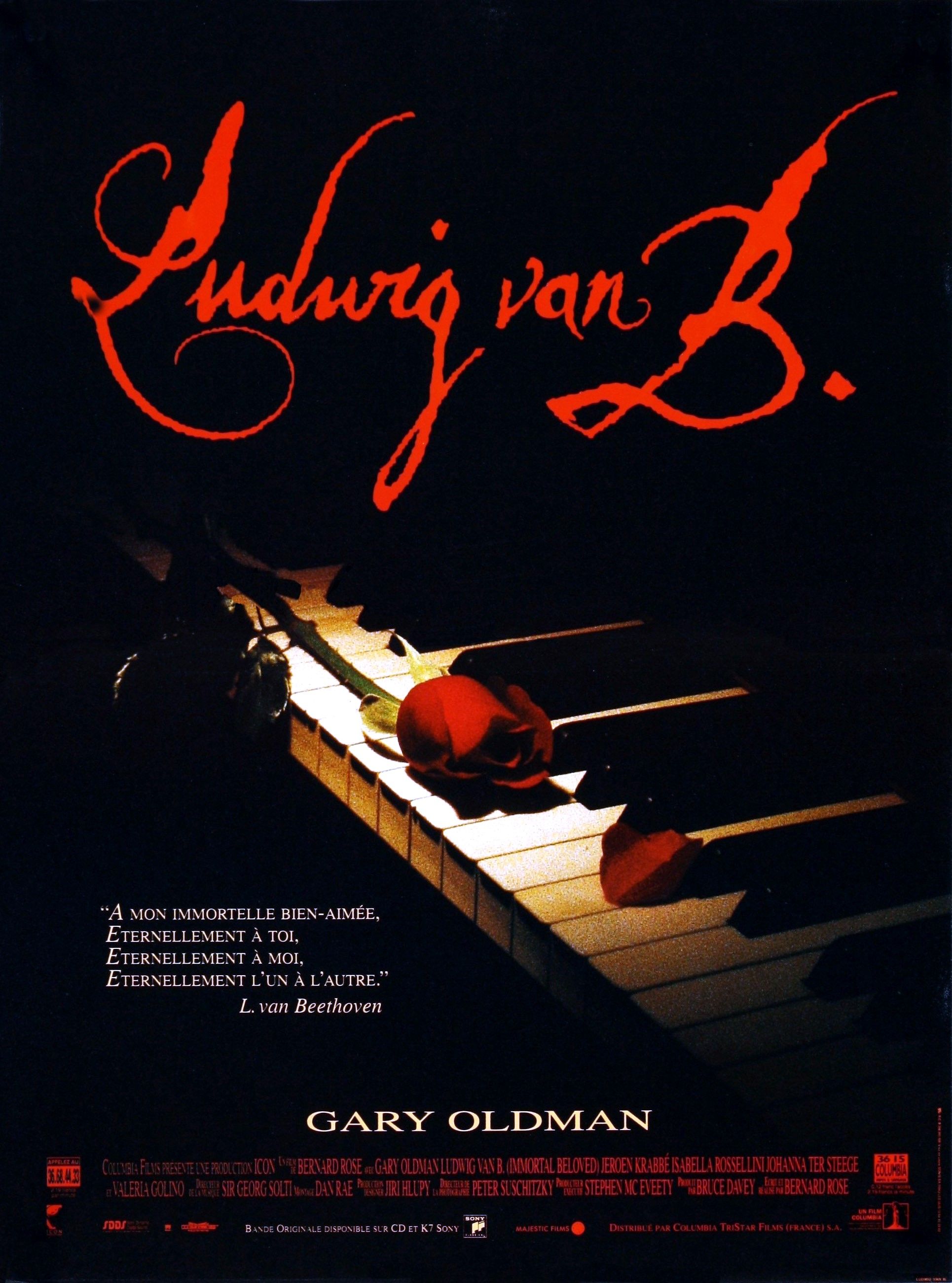 Affiche film Ludwig van B