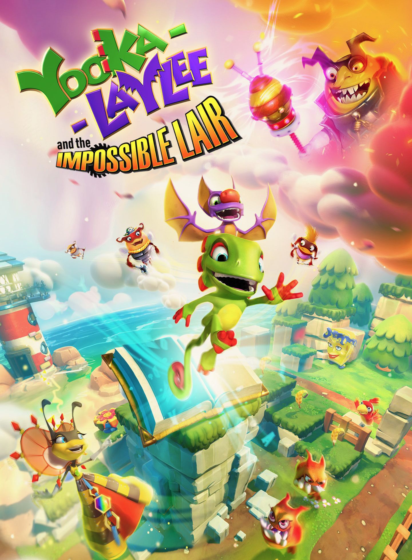 Yooka laylee and the impossible lair трофеи