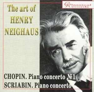 Piano concerto in F-sharp minor, op. 20: I. Allegro