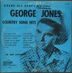 Pochette Grand Ole Opry’s New Star George Jones Country Song Hits