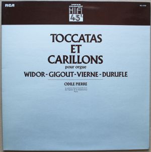 Toccatas et carillons pour orgue