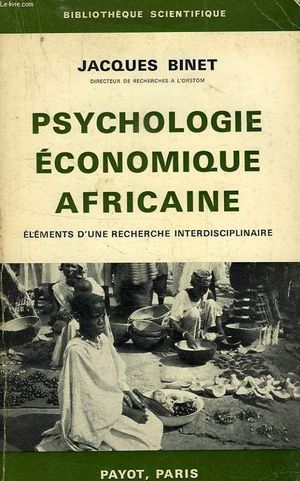 Psychologie économique africaine