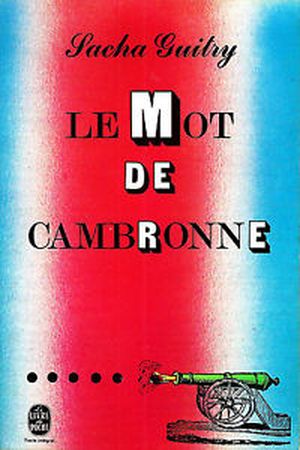 Le Mot de Cambronne