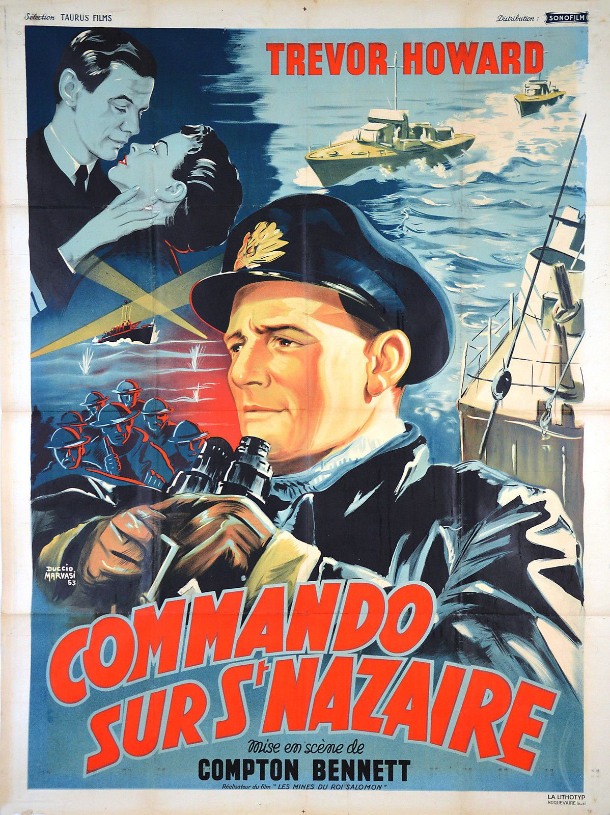 Commando sur Saint  Nazaire  Film  1952 SensCritique