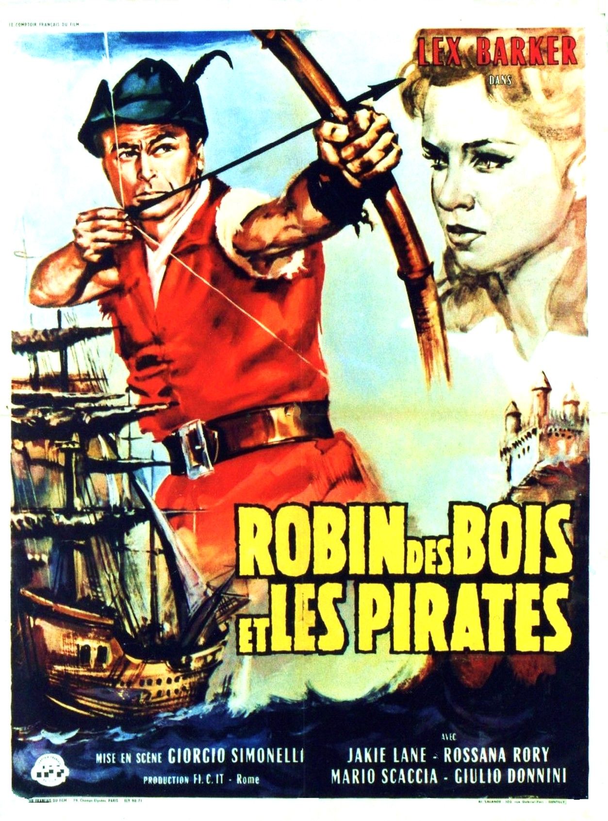 Les Six Compagnons Et Les Pirates Du Rail Robin des bois et les Pirates - Film (1960) - SensCritique