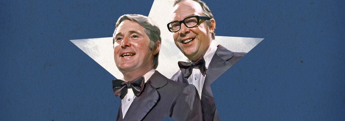 Cover Morecambe & Wise in America