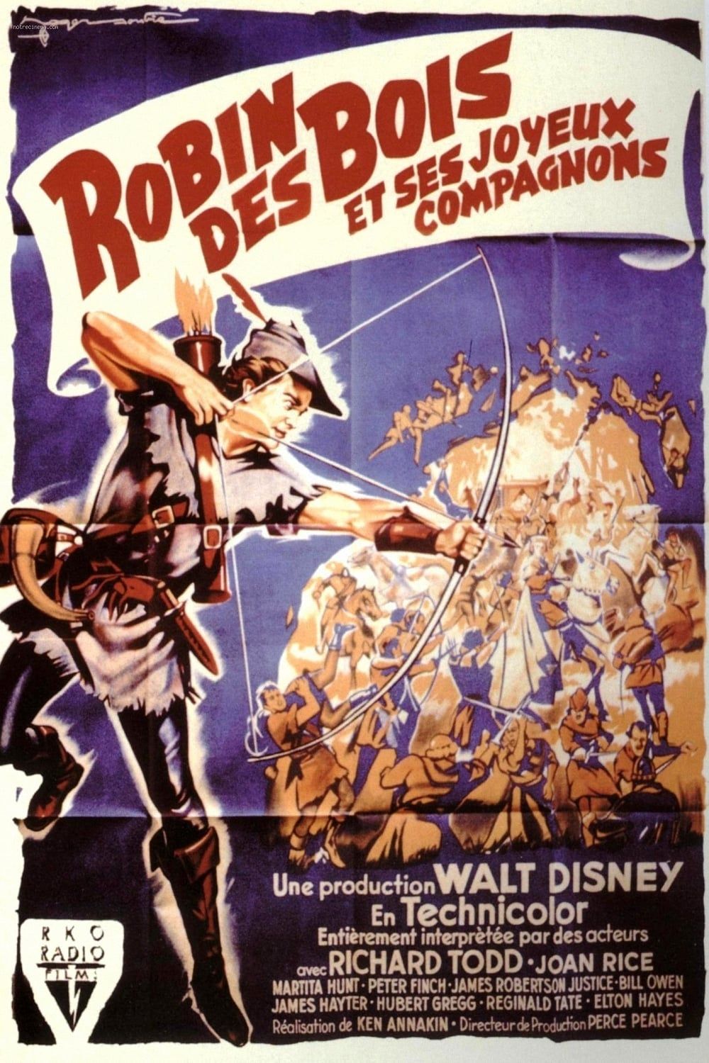 Robin Des Bois Et Ses Joyeux Compagnons Robin des Bois et Ses Joyeux Compagnons - Film (1952) - SensCritique