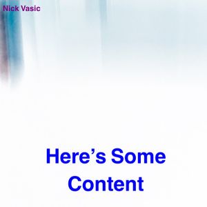 Here's Some Content (EP)