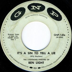 It's a Sin to Tell a Lie / Ain't She Sweet (Single)