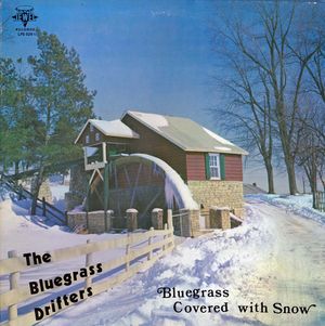 Bluegrass Covered With Snow