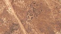 Strange Symbols in the Desert