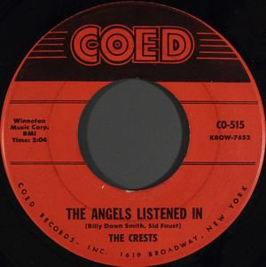 The Angels Listened In / I Thank The Moon (Single)