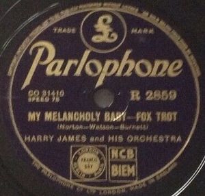 My Melancholy Baby / By the Sleepy Lagoon (Single)