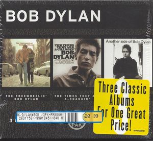 Vol 1: Freewheelin’ / Another Side Of Bob Dylan / The Times They Are A‐Changin’