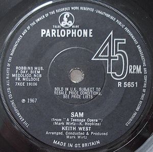 Sam (From “A Teenage Opera”) (Single)