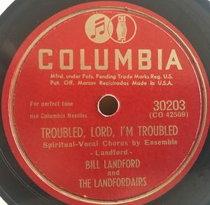 Troubled, Lord, I’m Troubled / Run On for a Long Time (Single)
