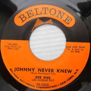 Johnny Never Knew / Lily Marlane (Single)
