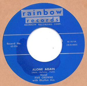 Alone Again / Don't Have To Hunt No More (Single)