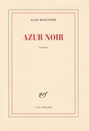 Couverture Azur noir Couverture Azur noir