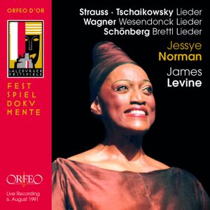 Strauss, Tschaikowsky: Lieder / Wagner: Wesendonck Lieder / Schönberg: Brettl Lieder (Live)