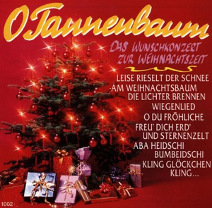 Am Weihnachtsbaum die Lichter brennen