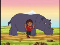 Diego, l'hippopotame et Pic-Pic