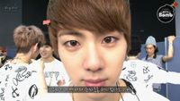 Eye contact with Jin