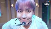 Eye contact with j-hope just for 10 seconds