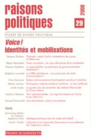 Voice ! Identités et mobilisations