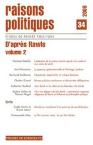 D'Après Rawls, volume 2