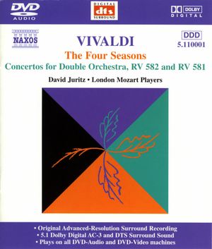 The Four Seasons / Concertos for Double Orchestra, RV 582 and RV 581
