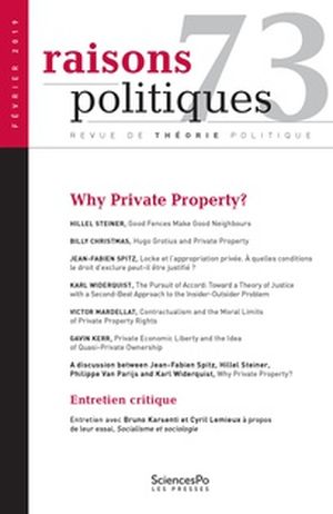 Why Private Property?