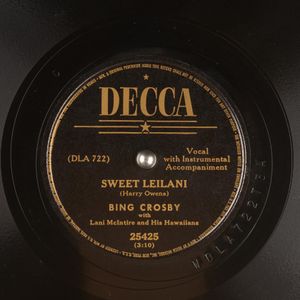 Sweet Leilani / Aloha Oe (Farewell to Thee) (Single)