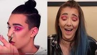 I Tried Following A James Charles Makeup Tutorial