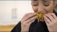 Corn on the Cob But Instead of the Corn Bone It's A Hotdog