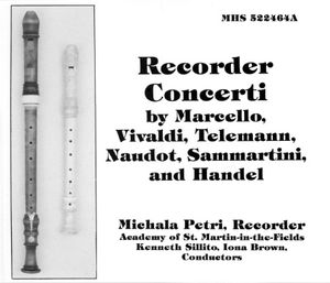 Eight Baroque Recorder Concerti