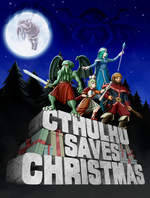 Jaquette Cthulhu Saves Christmas Jaquette Cthulhu Saves Christmas