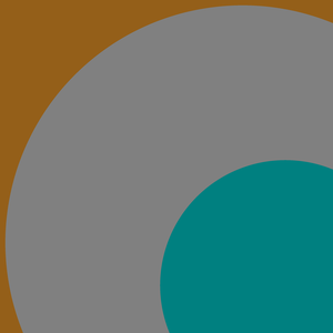 Transposition Gradients in Cyan & Burnt Orange