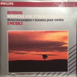 Sonatas for strings nos 1,3-6
