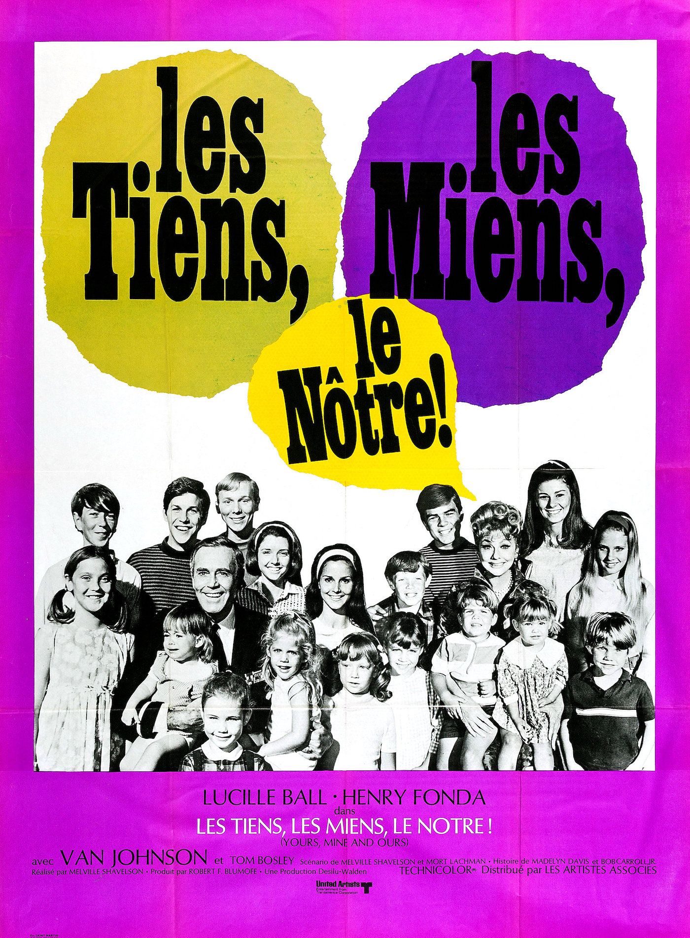 Les Miens Les Tiens Les Notres Les Tiens, les Miens, le Nôtre ! - Film (1968) - SensCritique