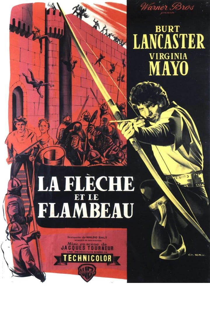 Le Flambeau Streaming Twitter Affiches, posters et images de La Flèche et le Flambeau (1950)