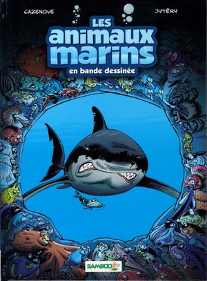 Les animaux marins en bande dessinée