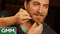 Petting Rhett's Beard