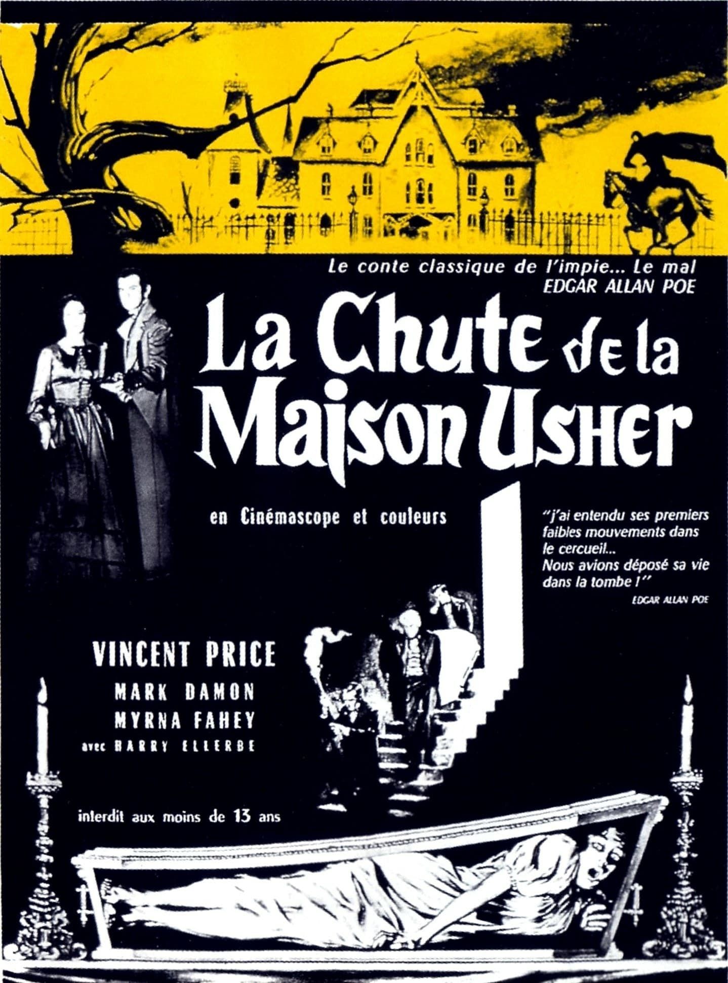 La Chute de la maison Usher - Film (1960) - SensCritique