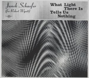 What Light There Is Tells Us Nothing (for Robert Wyatt)
